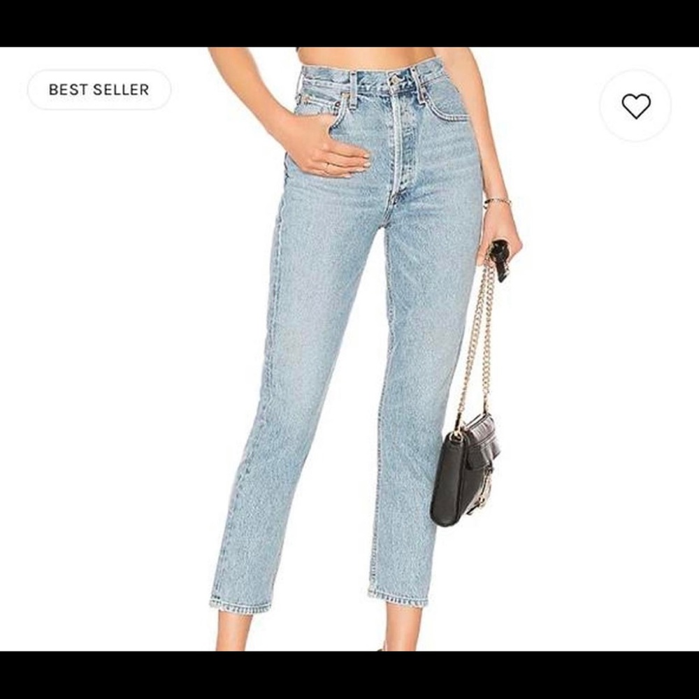 Thrifted agolde jeans!